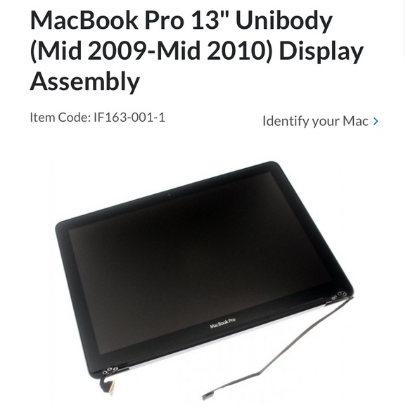 MacBook Pro Replacement Screen - Picture 2 of 2